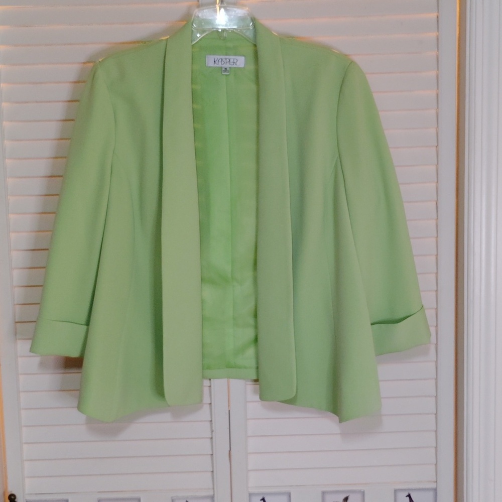 Kasper Light Green Blazer
